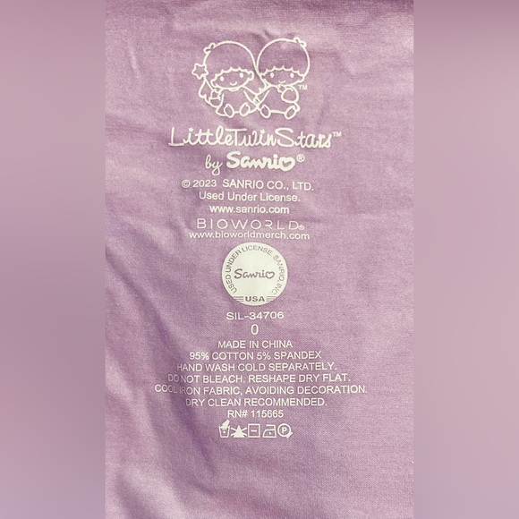 Hot Topic Sanrio Little Twin Stars Beaded Halter Top Plus Size NEVER WORN - Picture 4 of 4